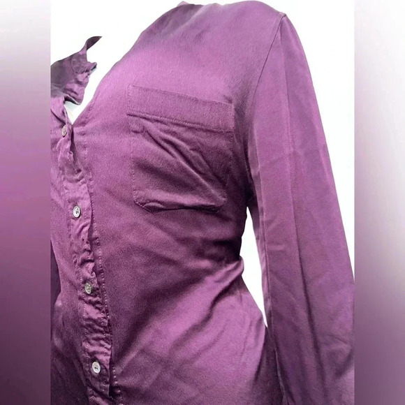 Zara silky button down office wear - Picture 2 of 3